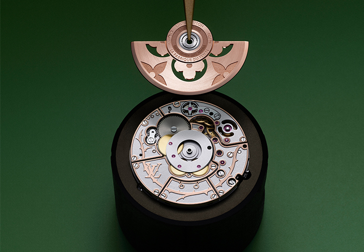 路易威登LOUIS VUITTON Tambour Fiery Heart自動機械腕錶