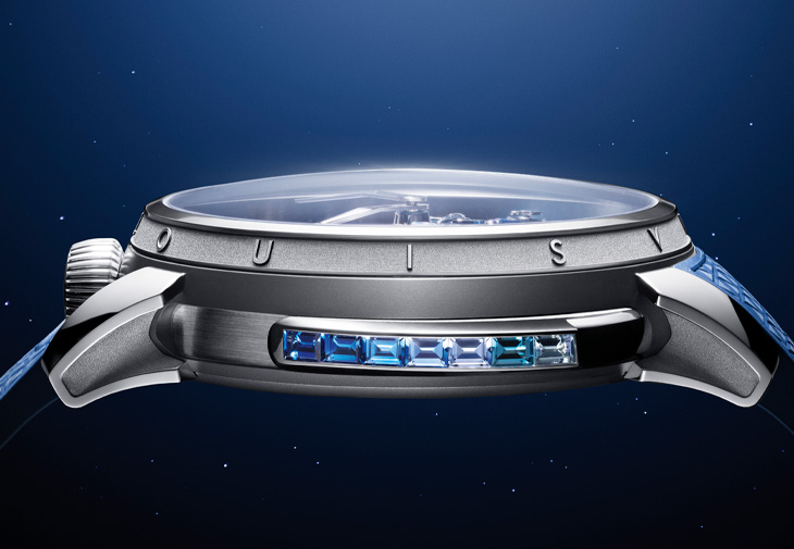 LOUIS VUITTON路易威登Tambour Taiko Galactique三問報時腕錶