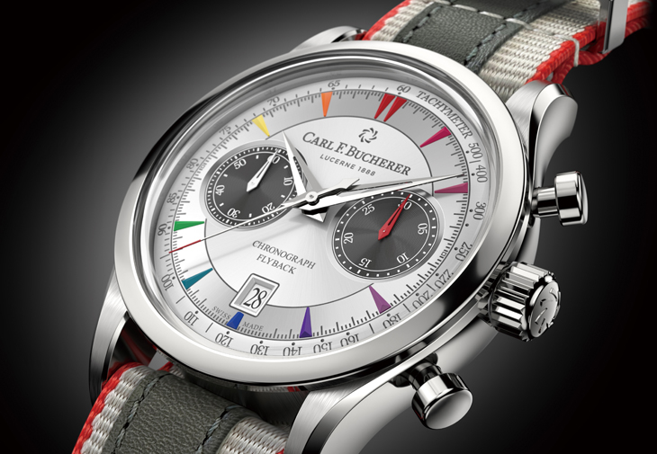 寶齊萊CARL F. BUCHERER馬利龍飛返計時碼錶Signature特別版