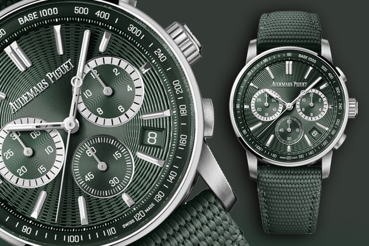 愛彼Code 11.59系列自動上鍊計時碼錶 不鏽鋼款首次亮相