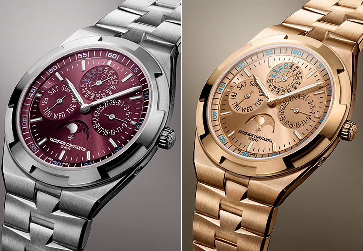 江詩丹頓Overseas系列超薄萬年曆腕錶