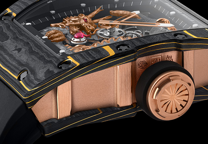 RICHARD MILLE RM 57-03 Tourbillon Sapphire Dragon水晶龍陀飛輪腕錶