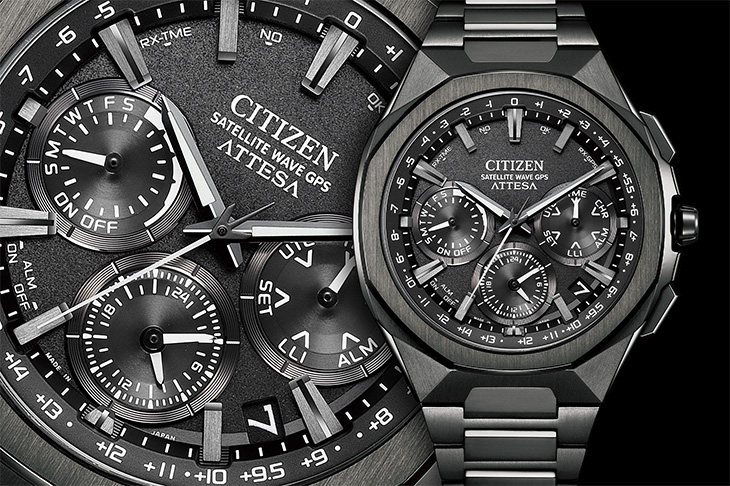 CITIZEN鈦金屬製錶55週年 推出光動能GPS衛星對時錶