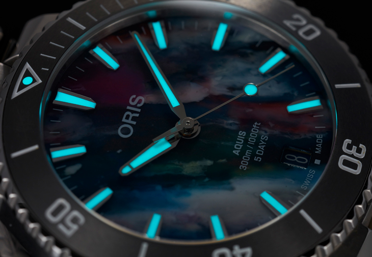 ORIS豪利時Aquis Upcycle Calibre 400日期腕錶