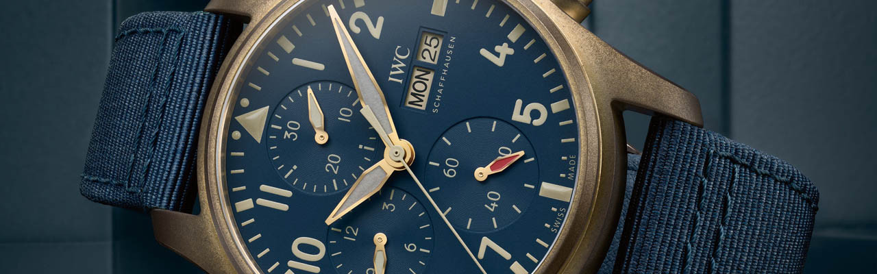 IWC青銅版41毫米飛行員計時腕錶