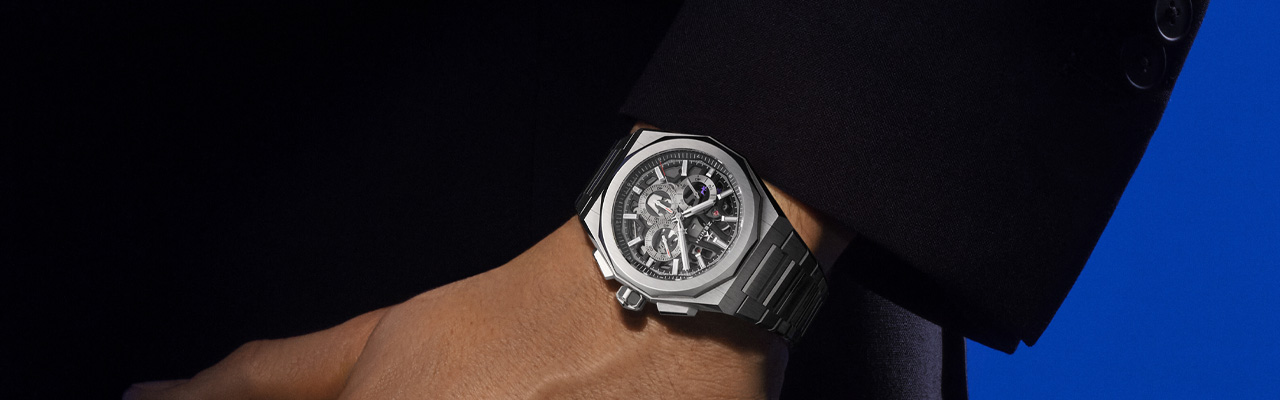 ZENITH真力時DEFY Skyline天際線鏤空計時腕錶