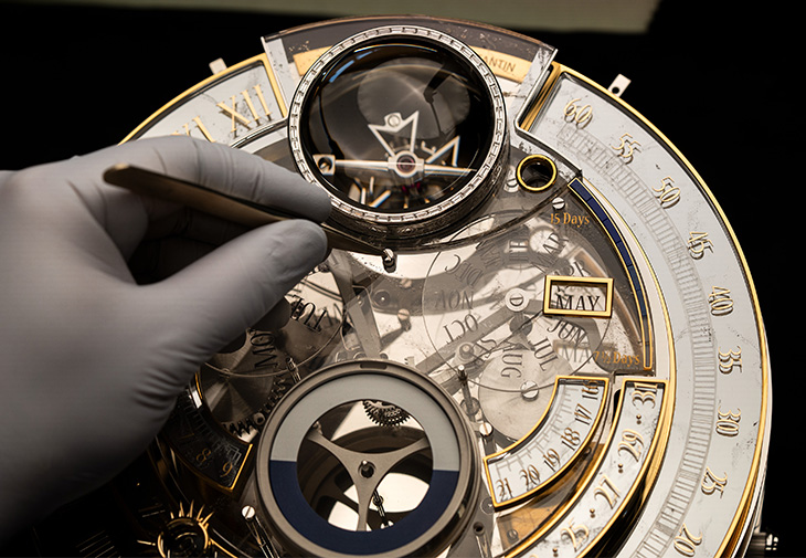 VACHERON CONSTANTIN江詩丹頓La Quête Du Temps座鐘