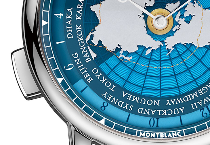 萬寶龍MONTBLANC明星傳承系列世界時區「環遊世界80天」腕錶