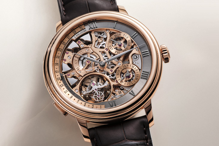 首見兩種旋律大雙自鳴、兼具萬年曆與陀飛輪／BLANCPAIN Grande Double Sonnerie大雙自鳴腕錶