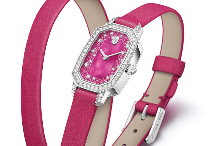 HARRY WINSTON 印記Emerald系列腕錶