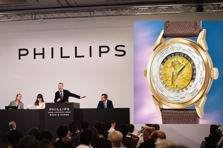 PATEK PHILIPPE百達翡麗18K黃金雙錶冠世界時區腕錶