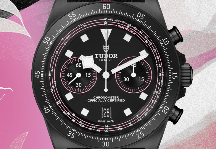 TUDOR帝舵表Pelagos Fxd Chrono「粉紅款」腕錶