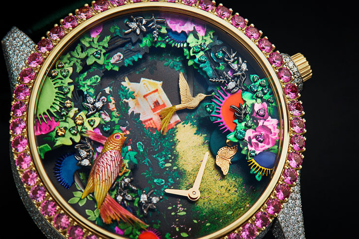 絕美工藝幻化如詩夢境／Dior高級腕錶