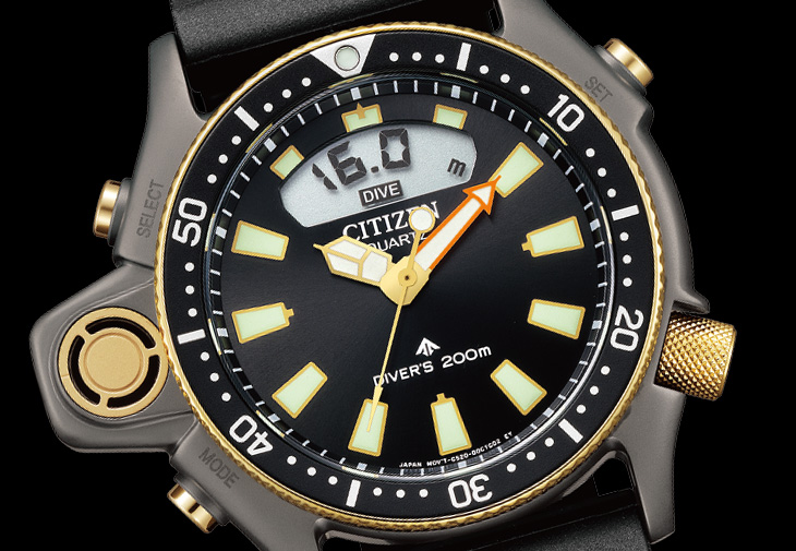 CITIZEN星辰錶Aqualand 40週年復刻限定款