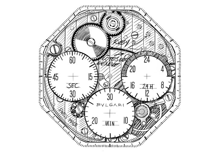 寶格麗 BVLGARI Octo Finissimo Sketch