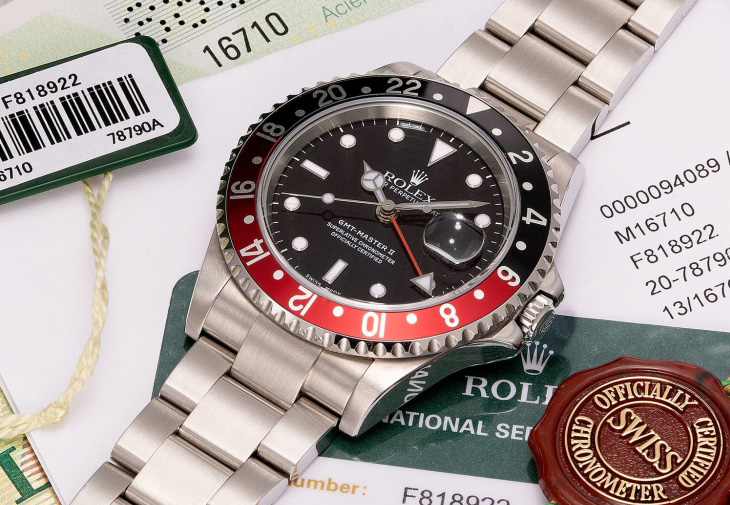 勞力士ROLEX Ref. 16710 GMT-Master II Coke
