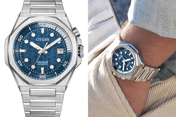 CITIZEN Series 8新型890抗磁機械腕錶NB6060-58L