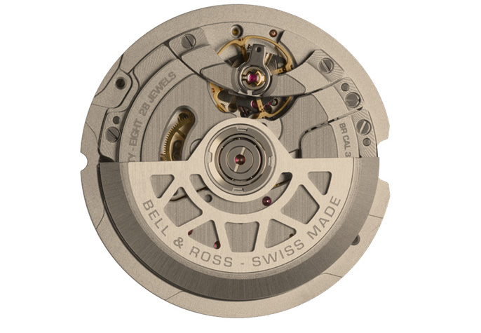 BELL & ROSS柏萊士BR-X3 Black Titanium腕錶