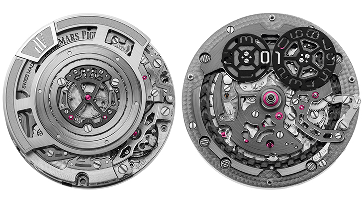 愛彼Royal Oak Concept皇家橡樹概念系列雙追針GMT大日期計時碼錶