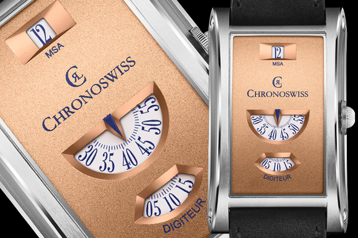 無指針經典重生／CHRONOSWISS Neo Digiteur