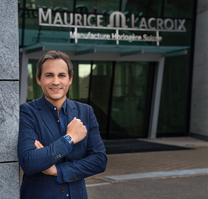 MAURICE LACROIX艾美錶董事總經理Stephane Waser