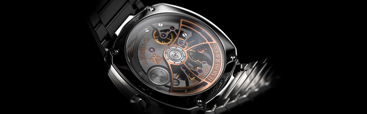 H. MOSER & CIE.亨利慕時Streamliner疾速者Perpetual Moon Concept恆動月相隕石概念腕錶