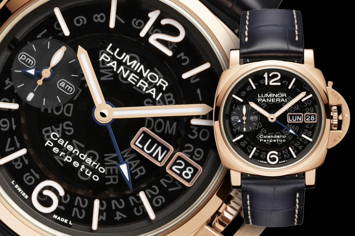 沛納海Luminor Goldtech Calendario Perpetuo