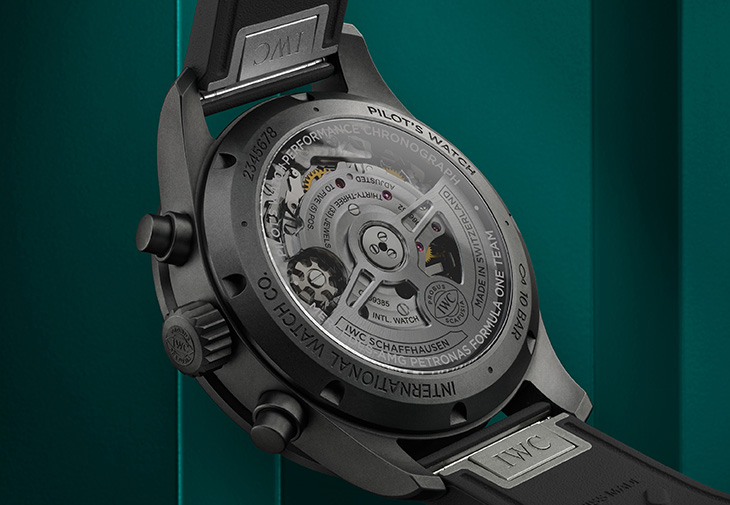IWC飛行員高性能計時腕錶41「Mercedes-AMG馬石油F1™車隊」特別版