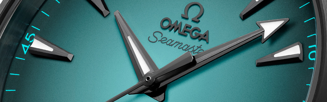 歐米茄OMEGA海馬Aqua Terra綠松石色腕錶