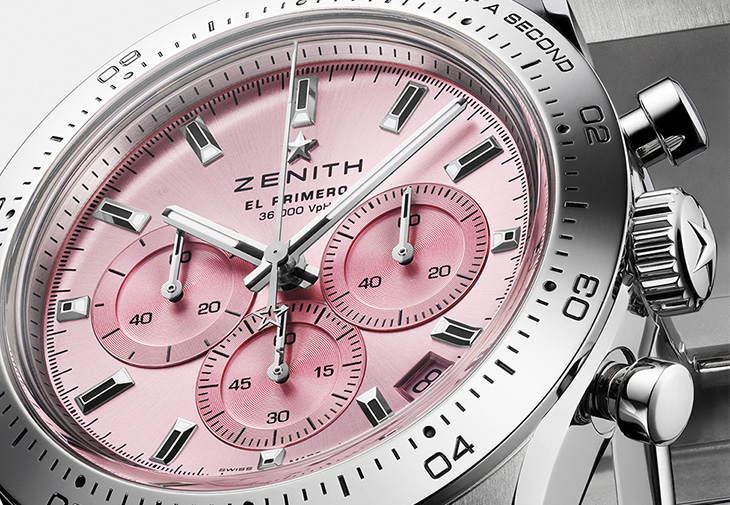 真力時ZENITH Chronomaster Sport Pink粉紅計時腕錶