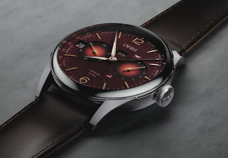 ORIS豪利時Big Crown馬年限量腕錶