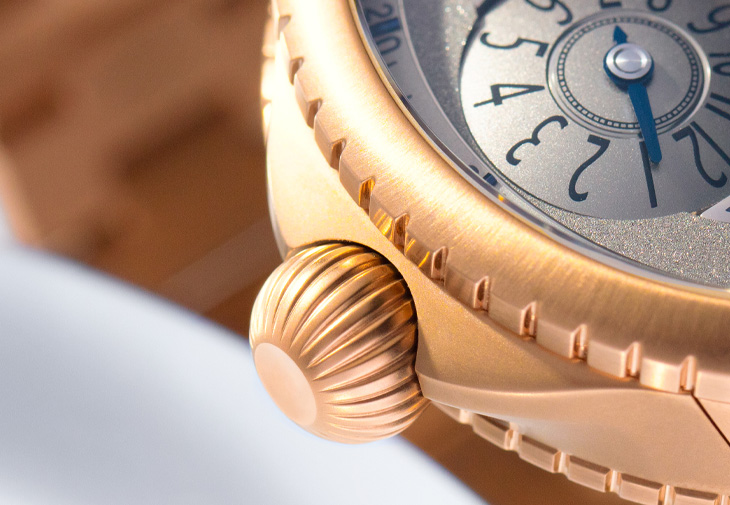 CHRONOSWISS瑞寶錶Pulse GMT Enamel Sky Gold腕錶