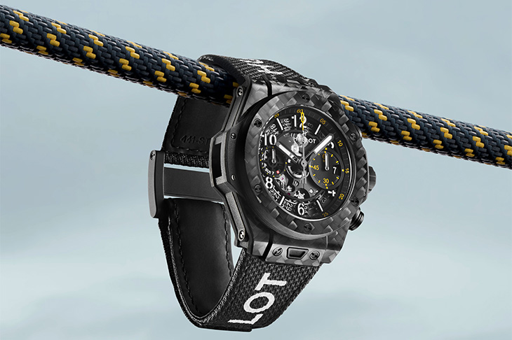 「海上F1」腕錶版！宇舶Big Bang Unico 航海勇者黑色碳纖限量錶