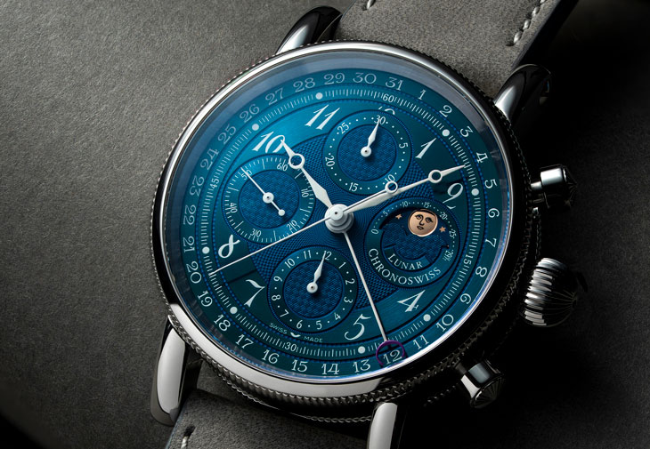 CHRONOSWISS瑞寶錶Lunar Chronograph Aurora