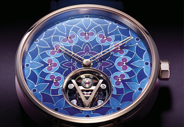 路易威登LOUIS VUITTON Tambour Moon Flying Tourbillon Kaleidoscope