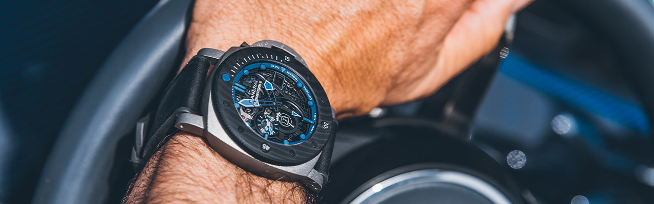 沛納海Submersible S Brabus Blue Shadow Edition專業潛水腕錶PAM01241