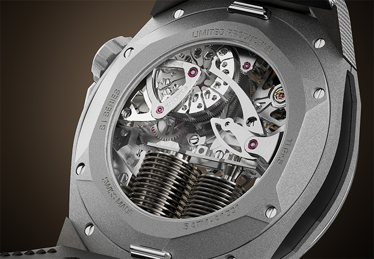 HYT S1 Beadblasted Titanium Red