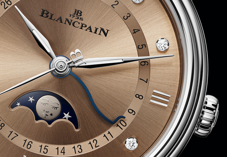 BLANCPAIN寶珀Villeret日曆月相腕錶
