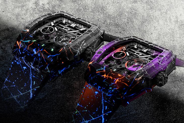 百萬級當代藝術品 宇舶以混凝土複合材質打造Spirit Of Big Bang Meca-10街頭藝術腕錶