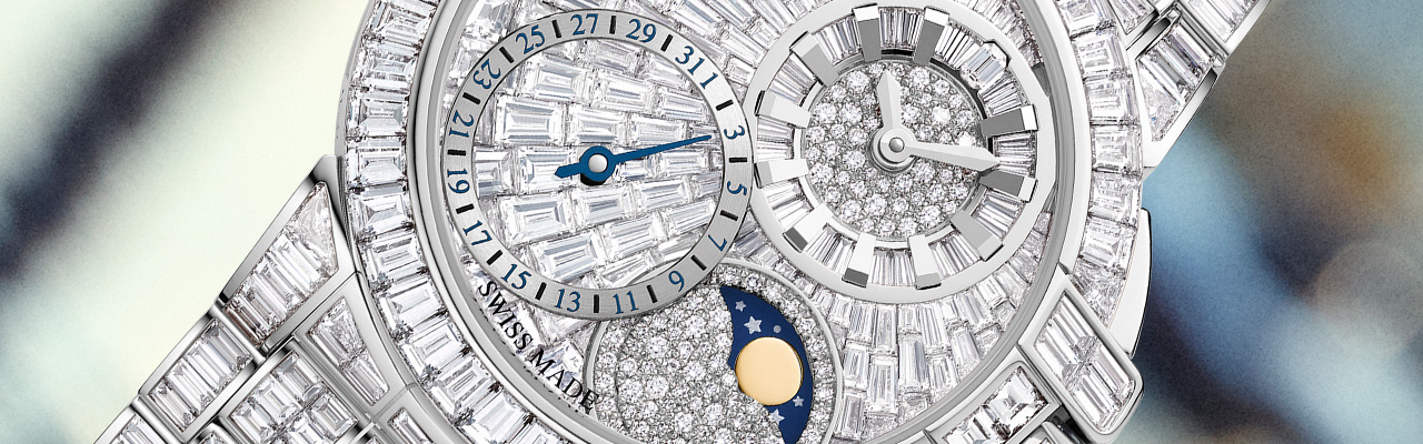 海瑞溫斯頓HARRY WINSTON海洋Ocean系列Date Moon Phase腕錶