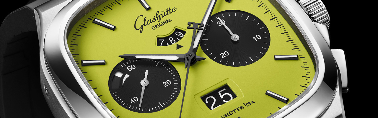 GLASHÜTTE ORIGINAL格拉蘇蒂原創Seventies Chronograph Panorama Date七零年代大日曆計時腕錶限量特別版