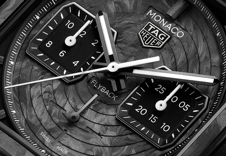 TAG Heuer泰格豪雅Monaco TH-Carbonspring前衛碳游絲飛返計時腕錶