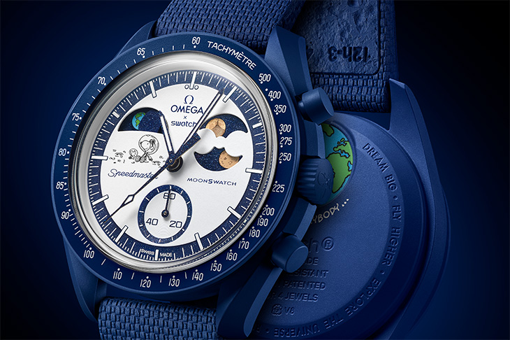 寓意豐收的SWATCH MoonSwatch史努比限定新作  結合月地雙重顯示