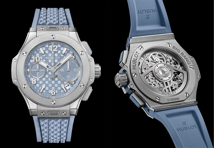 HUBLOT宇舶錶Big Bang系列潮蒼藍鈦金計時碼錶