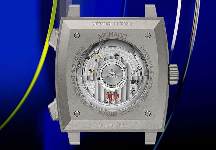 泰格豪雅TAG HEUER Monaco計時腕錶賽車藍限量版