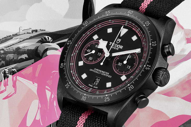 TUDOR帝舵表Pelagos Fxd Chrono「粉紅款」腕錶