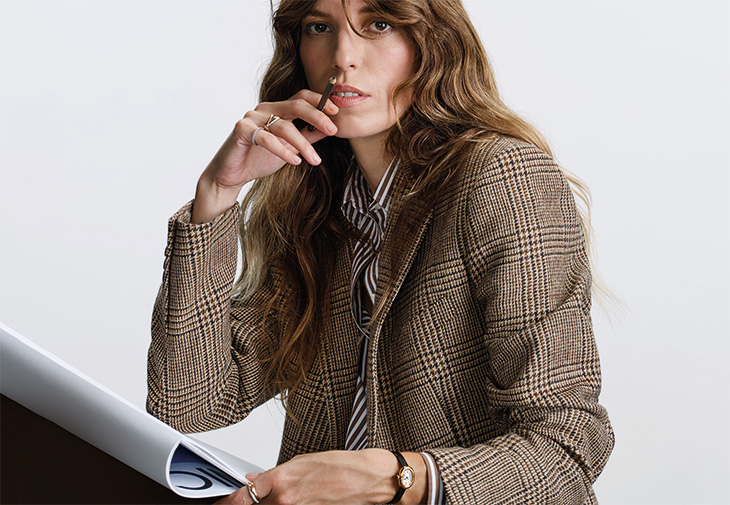 CARTIER卡地亞Baignoire de Cartier全鋪鑽腕錶