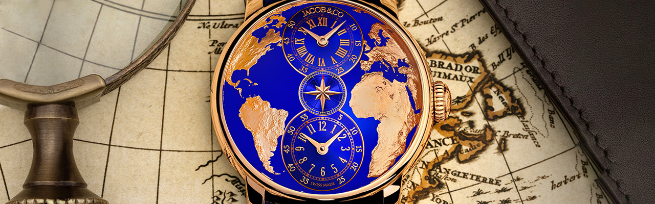 JACOB & CO. The World is Yours Dual Time Zone錶款