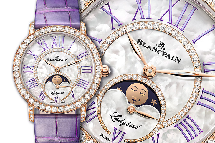 BLANCPAIN寶珀Ladybird Colors系列月相腕錶