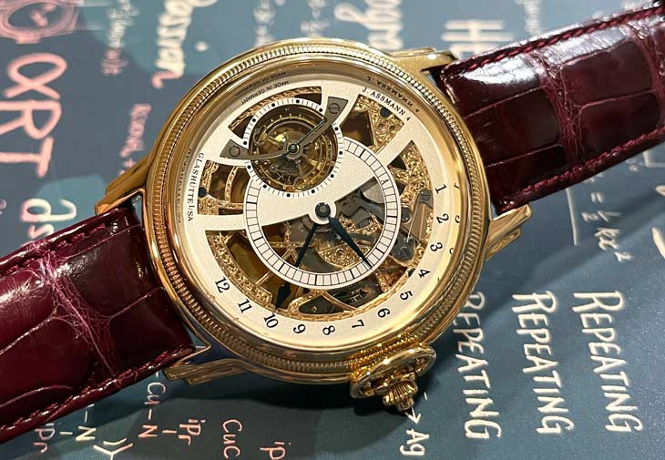 限量25只的GLASHÜTTE ORIGINAL格拉蘇蒂原創Julius Assmann腕錶。